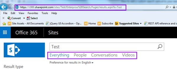 Search Navigation Web Part